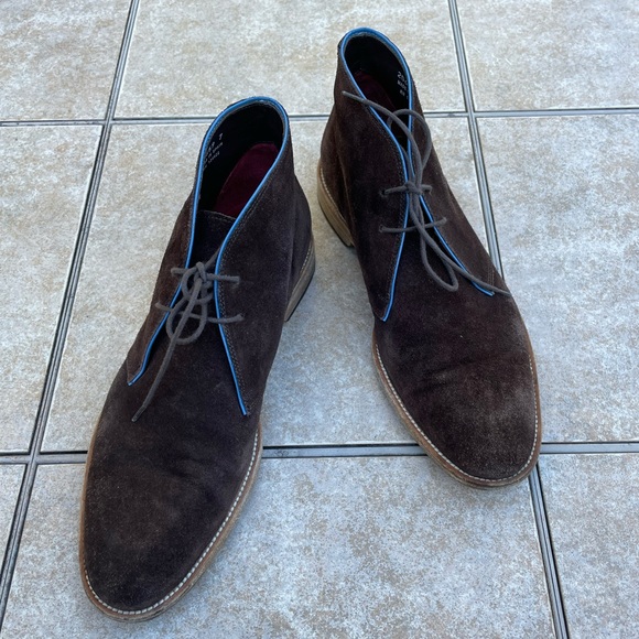 Suitsupply brown suede men boot